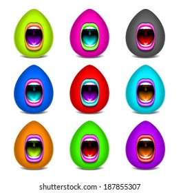 mouth eggs