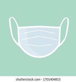Mouth guard, Mask, Medicine Vector Icon Illustration
