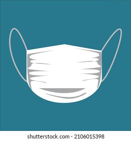 Mouth guard, Mask, Medicine Vector Icon Illustration