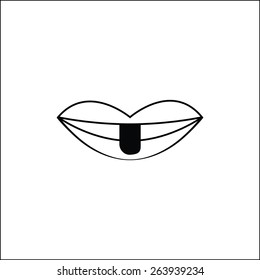 mouth icon 