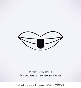 mouth icon 
