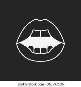 mouth icon