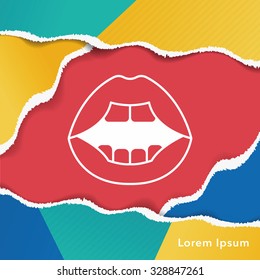 mouth icon