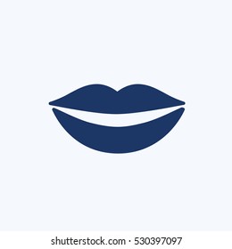 Mouth icon design,clean vector