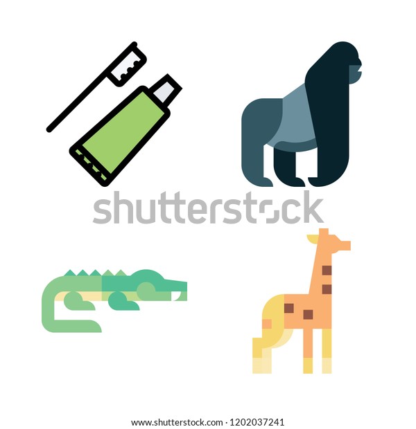 Mouth Icon Set Vector Set About Stock Vector Royalty Free 1202037241