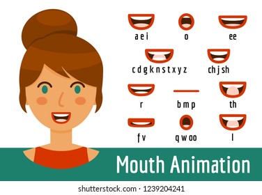 Mouth Lip Sync set