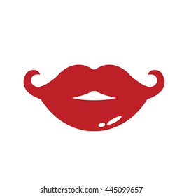 mouth mustache