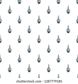 Mouth piece vape pattern seamless vector repeat for any web design