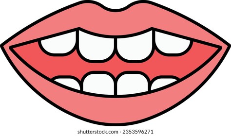 mouth smile teeth tooth lips