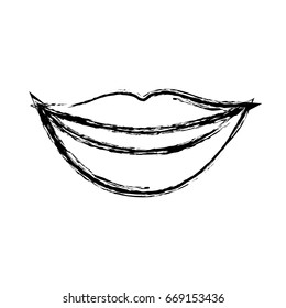 mouth smiling icon 
