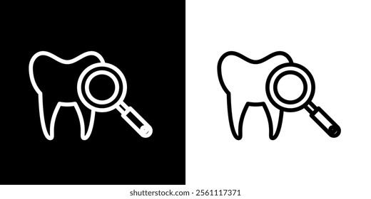 Mouth and teeth icon. Tooth. Mouth. Dentist. Black image. Germs. Toothache. Bad breath. Silhouette