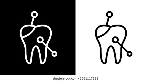 Mouth and teeth icon. Tooth. Mouth. Dentist. Black image. Germs. Toothache. Bad breath. Silhouette