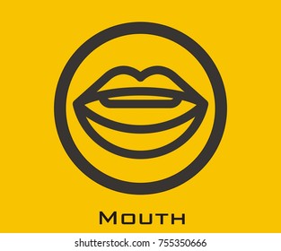 Mouth Vector Icon