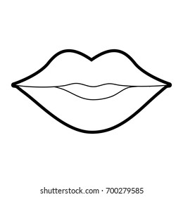 Mouth Vector Illustration Stock Vector (Royalty Free) 700279585 ...