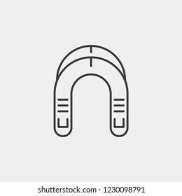 Mouthguard Icon Isolated On Background. Mouth Protection Symbol Modern, Simple, Vector, Icon For Website Design, Mobile App, Ui. Vector Illustration