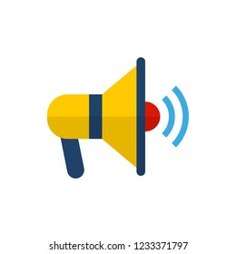 mouthpiece flat fector icon