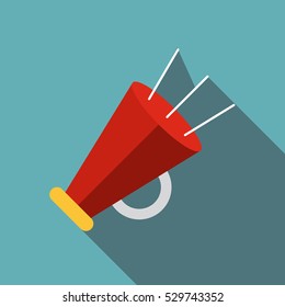 Mouthpiece icon. Flat illustration of mouthpiece vector icon for web