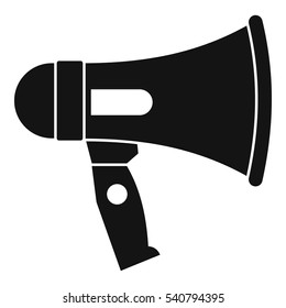 Mouthpiece icon. Simple illustration of mouthpiece vector icon for web