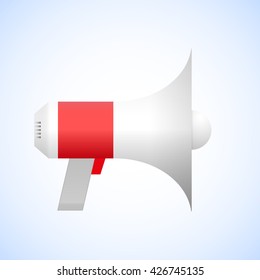 Mouthpiece on blue background