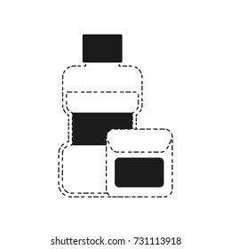 mouthwash bottle icon