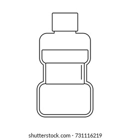 mouthwash bottle icon