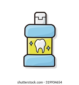 Mouthwash doodle