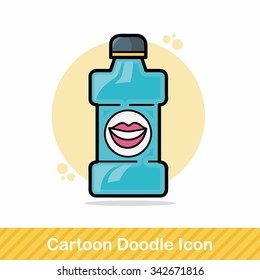 Mouthwash doodle