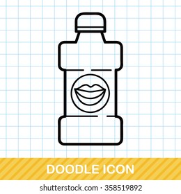 Mouthwash doodle