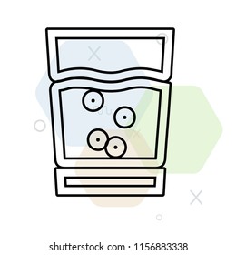 Mouthwash icon vector can be used as png, Mouthwash