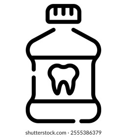 Mouthwash icon for web, app, infographic, etc