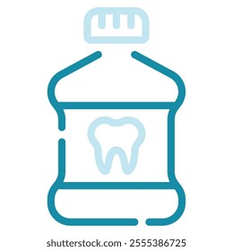 Mouthwash icon for web, app, infographic, etc