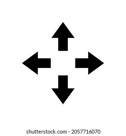 move arrows icon. extend icon
