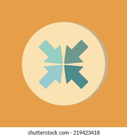 move arrows sign