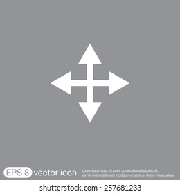 move arrows sign