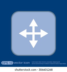 move arrows sign