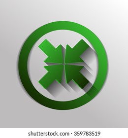 move arrows sign
