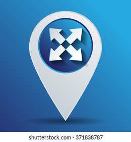 move arrows sign