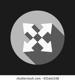 move arrows sign