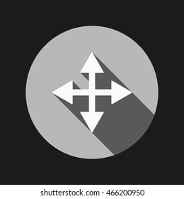 move arrows sign