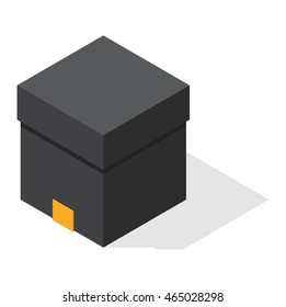 Move box service business vector illustration
