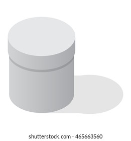Move box service business vector illustration