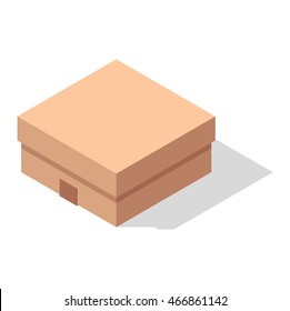Move box service business vector illustration