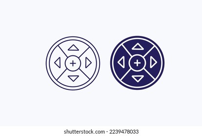 Move Cursor control illustration icon