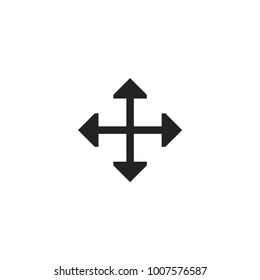Move Cursor Pointer Icon Vector
