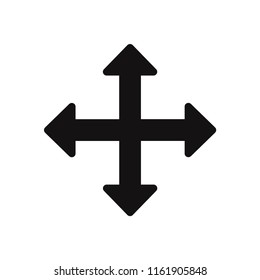 Move cursor vector icon