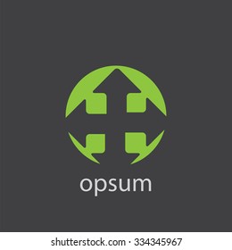 move cut identity template icon design element
