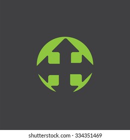 move cut identity template icon design element