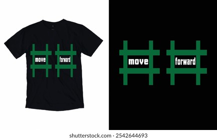 Avanzar. Nuevo diseño de camiseta