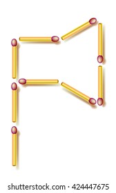 Move four matchsticks to make from ax 3 identical triangles. Logic puzzle. Vector image. 