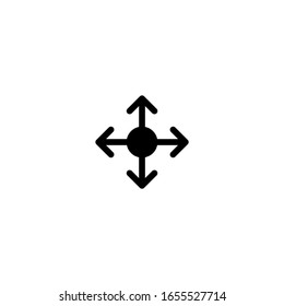 Move Gesture Condition Icon, Logo, Vector